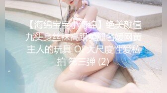 【海绵宝宝小海绵】绝美颜值九头身丝袜高跟美腿名媛网黄主人的玩具 OF大尺度性爱私拍 第三弹 (2)