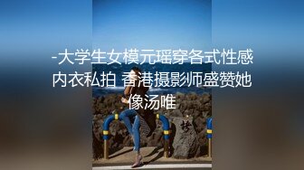 -大学生女模元瑶穿各式性感内衣私拍 香港摄影师盛赞她像汤唯