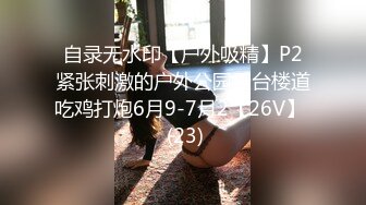 自录无水印【户外吸精】P2紧张刺激的户外公园天台楼道吃鸡打炮6月9-7月2【26V】  (23)