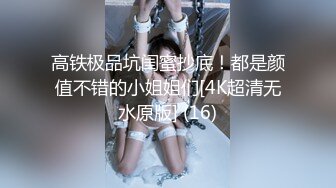 高铁极品坑闺蜜抄底！都是颜值不错的小姐姐们[4K超清无水原版] (16)