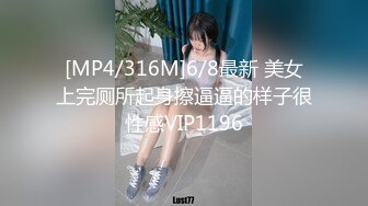 [MP4/316M]6/8最新 美女上完厕所起身擦逼逼的样子很性感VIP1196