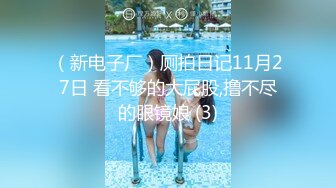 （新电子厂）厕拍日记11月27日 看不够的大屁股,撸不尽的眼镜娘 (3)