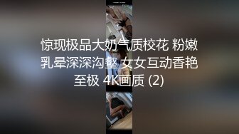 惊现极品大奶气质校花 粉嫩乳晕深深沟壑 女女互动香艳至极 4K画质 (2)