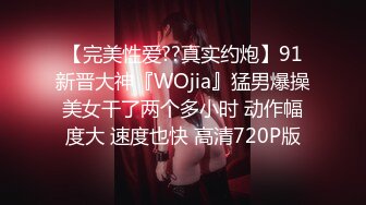 【完美性爱??真实约炮】91新晋大神『WOjia』猛男爆操美女干了两个多小时 动作幅度大 速度也快 高清720P版