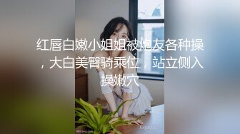 红唇白嫩小姐姐被炮友各种操，大白美臀骑乘位，站立侧入操嫩穴