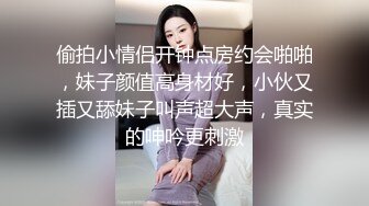 偷拍小情侣开钟点房约会啪啪，妹子颜值高身材好，小伙又插又舔妹子叫声超大声，真实的呻吟更刺激