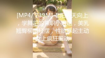 [MP4/ 239M] 老阳天天向上，学舞蹈的兼职小姐姐，美乳翘臀柳腰轻摆，性欲暴起主动女上疯狂扭动