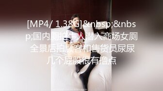 [MP4/ 1.38G]&nbsp;&nbsp;国内厕拍牛人潜入商场女厕 全景后拍顾客和售货员尿尿几个屁股很有撸点