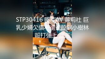 STP30416 國產AV 蘿莉社 巨乳少婦欠債不還被拉到小樹林毆打強上 嘉洛