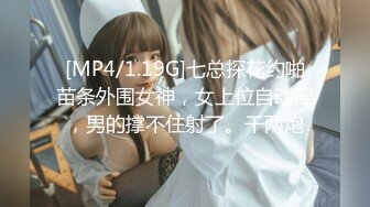 [MP4/1.19G]七总探花约啪苗条外围女神，女上位自动摇，男的撑不住射了。干两炮