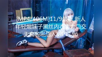 [MP4/406M]11/9最新 新人年轻嫩妹子黑丝内衣卖力口交无套啪啪后入VIP1196