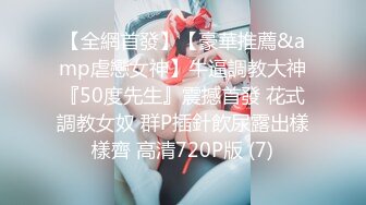 【全網首發】【豪華推薦&amp虐戀女神】牛逼調教大神『50度先生』震撼首發 花式調教女奴 群P插針飲尿露出樣樣齊 高清720P版 (7)