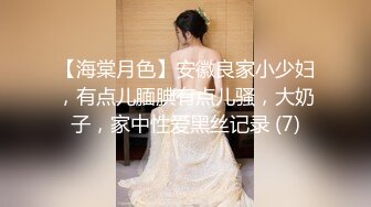 【海棠月色】安徽良家小少妇，有点儿腼腆有点儿骚，大奶子，家中性爱黑丝记录 (7)