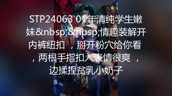 STP24063 01年清纯学生嫩妹&nbsp;&nbsp;情趣装解开内裤纽扣 ，掰开粉穴给你看 ，两根手指扣入表情很爽 ，边揉捏贫乳小奶子