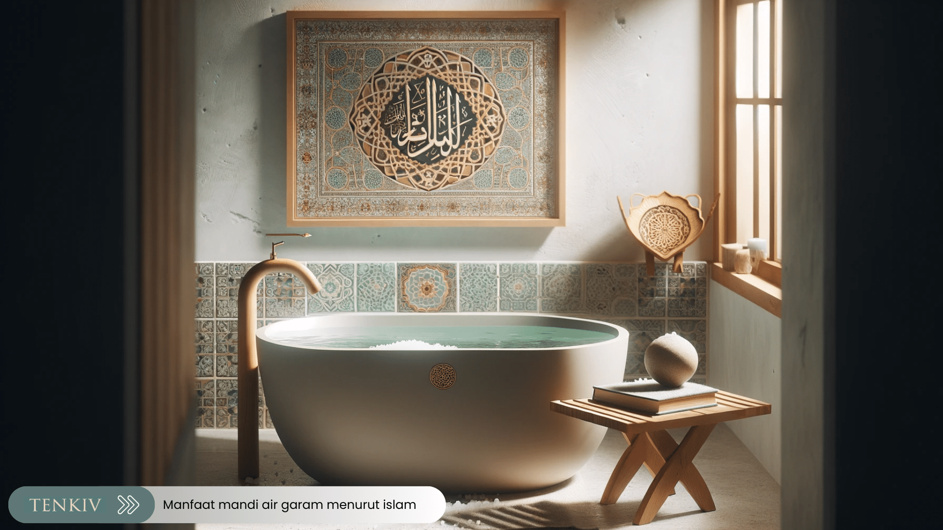 Manfaat mandi air garam menurut islam